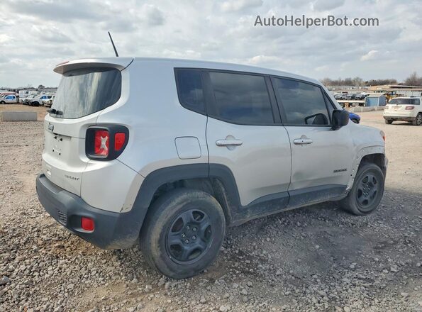 ZACNJBAB5KPJ77832 2019 JEEP RENEGADE Серебряный Задняя правая четверть