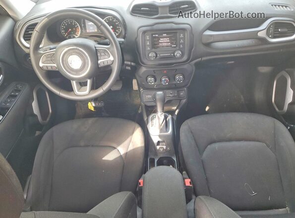 ZACNJBAB5KPJ77832 2019 JEEP RENEGADE Серебряный Вид панели приборов