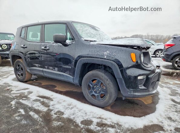 ZACNJBAB5KPK23949 2019 JEEP RENEGADE Black Delantero derecho
