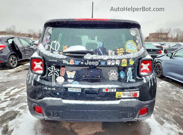 ZACNJBAB5KPK23949 2019 JEEP RENEGADE Black Vista trasera
