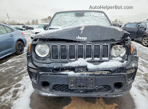 ZACNJBAB5KPK23949 2019 JEEP RENEGADE Black Vista frontal