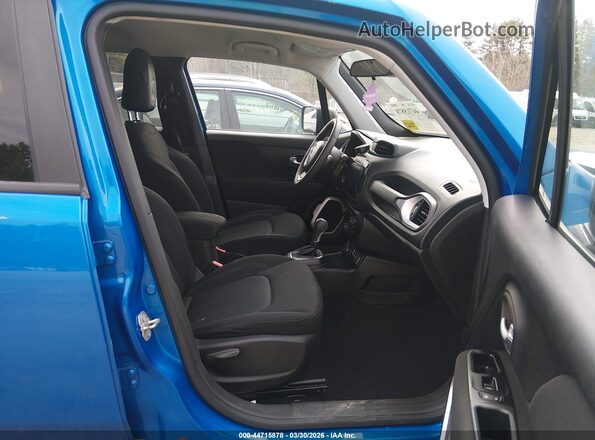 ZACNJBAB8LPL88198 2020 JEEP RENEGADE Blue Widok wnętrza z przodu