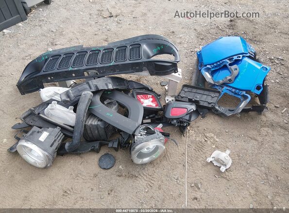 ZACNJBAB8LPL88198 2020 JEEP RENEGADE Blue Widok zestawu wskaźników