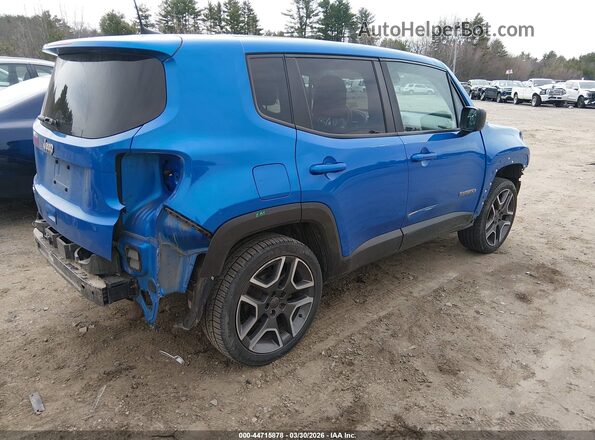 ZACNJBAB8LPL88198 2020 JEEP RENEGADE Blue Tył prawy