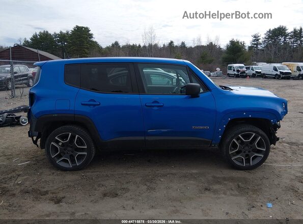 ZACNJBAB8LPL88198 2020 JEEP RENEGADE Blue Widok wnętrza 360 stopni