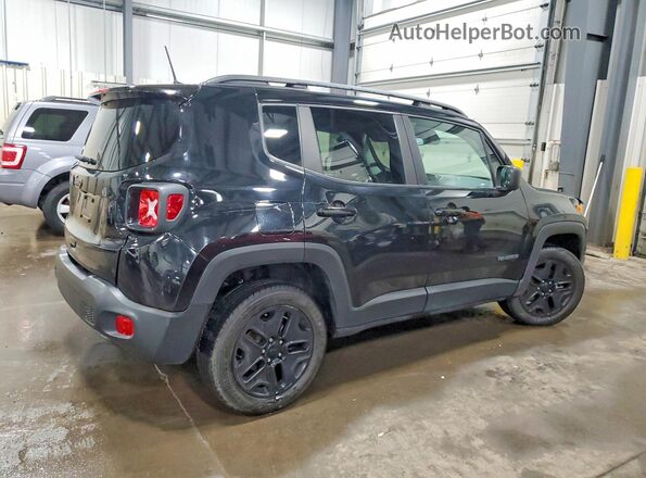 ZACNJBAB9KPK40723 2019 JEEP RENEGADE Черный Задняя правая четверть