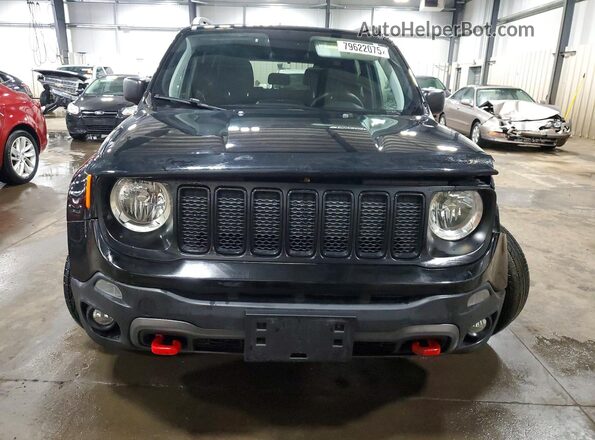 ZACNJBAB9KPK40723 2019 JEEP RENEGADE Черный Вид спереди