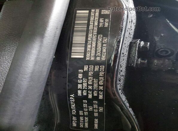 ZACNJBAB9KPK40723 2019 JEEP RENEGADE Черный Вид наклейки с VIN-кодом