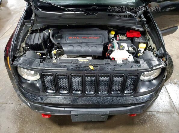ZACNJBAB9KPK40723 2019 JEEP RENEGADE Черный Вид подкапотного пространства