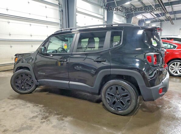 ZACNJBAB9KPK40723 2019 JEEP RENEGADE Черный Задняя левая четверть