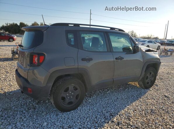 ZACNJBAB9KPK49227 2019 JEEP RENEGADE Gray Trasero derecho