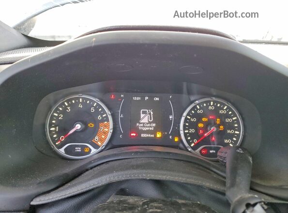 ZACNJBABXLPL39181 2020 JEEP RENEGADE Charcoal Սարքավորումների վահանակի տեսք