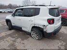 2019 Jeep Renegade Latitude 4x4 White vin: ZACNJBBB2KPK23115