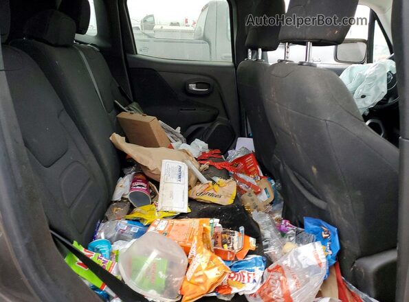ZACNJBBB2KPK30338 2019 JEEP RENEGADE Charcoal Widok wnętrza z tyłu