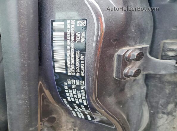 ZACNJBBB2KPK30338 2019 JEEP RENEGADE Charcoal Widok naklejki z numerem VIN