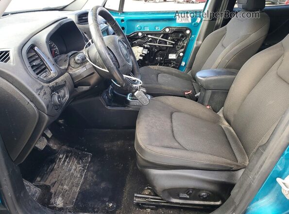 ZACNJBBB2KPK49231 2019 JEEP RENEGADE Blue Vista interior delantera