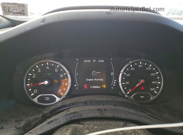 ZACNJBBB2KPK49231 2019 JEEP RENEGADE Blue Vista del cuadro de instrumentos