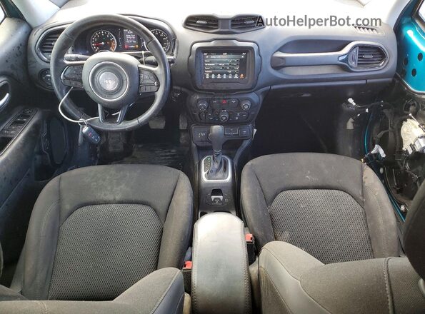 ZACNJBBB2KPK49231 2019 JEEP RENEGADE Blue Vista del salpicadero