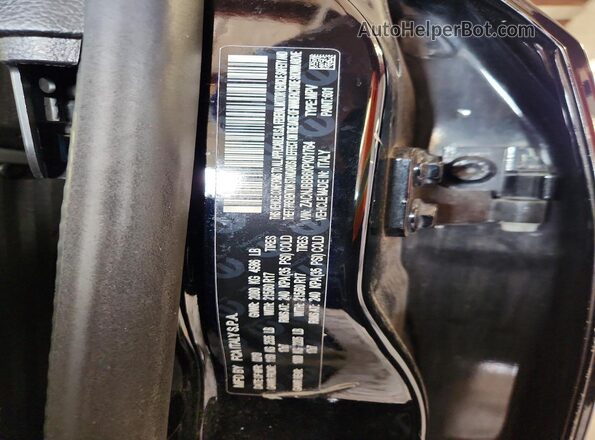 ZACNJBBB6KPK01764 2019 JEEP RENEGADE Black Widok naklejki z numerem VIN