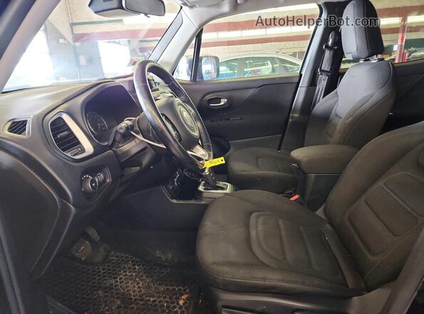ZACNJBBB6KPK01764 2019 JEEP RENEGADE Black Widok wnętrza z przodu