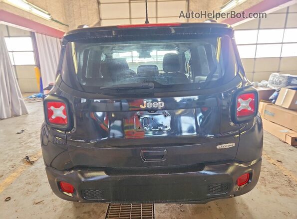 ZACNJBBB6KPK01764 2019 JEEP RENEGADE Black Widok z tyłu