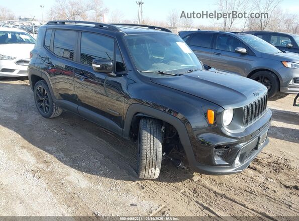ZACNJBBB8KPJ95658 2019 JEEP RENEGADE Black Przód prawy