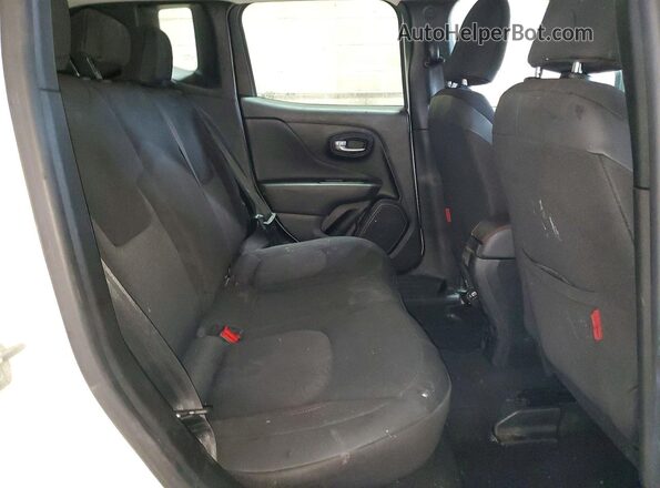 ZACNJBC16KPK50257 2019 JEEP RENEGADE Белый Вид задней части салона