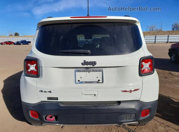 ZACNJBC1XKPK55218 2019 JEEP RENEGADE White Vista trasera