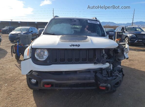 ZACNJBC1XKPK55218 2019 JEEP RENEGADE White Vista frontal