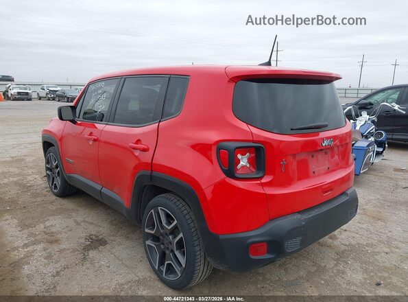 ZACNJCAB5MPM46145 2021 JEEP RENEGADE Red უკანა მარცხენა