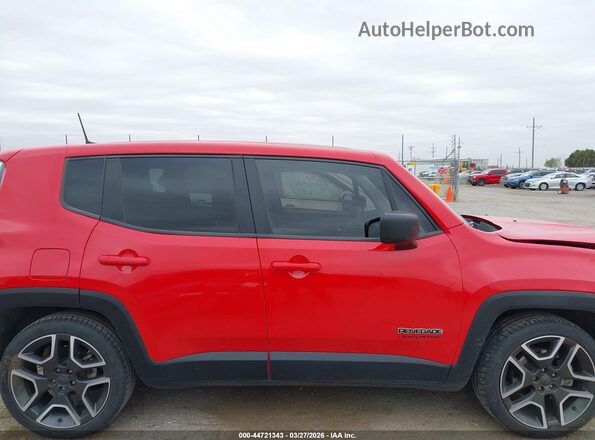 ZACNJCAB5MPM46145 2021 JEEP RENEGADE Red უკანა სალონის ხედი