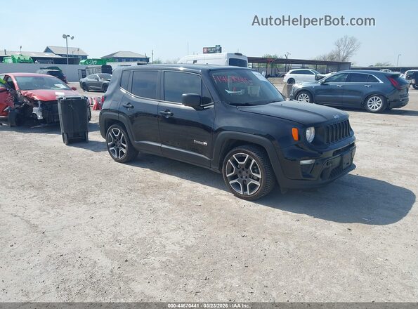 ZACNJCAB6MPM55582 2021 JEEP RENEGADE Черный Передняя правая четверть