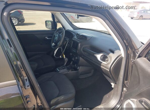 ZACNJCAB6MPM55582 2021 JEEP RENEGADE Черный Вид салона спереди