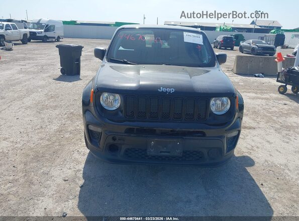 ZACNJCAB6MPM55582 2021 JEEP RENEGADE Черный Вид спереди