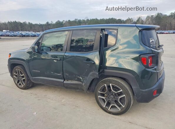 ZACNJCABXMPM69520 2021 JEEP RENEGADE Зеленый Задняя левая четверть