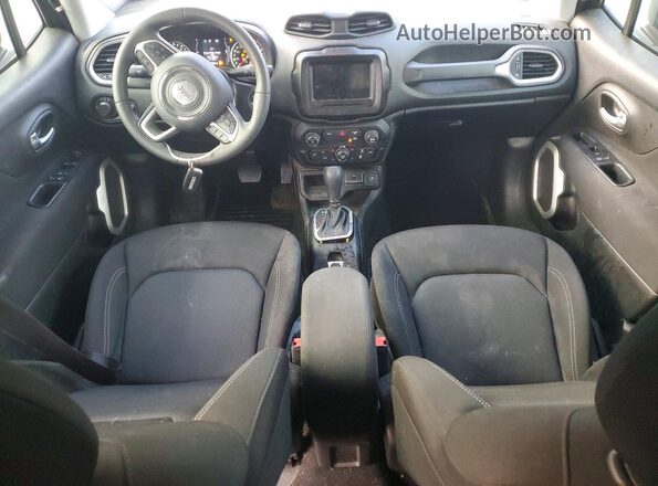 ZACNJCABXMPM69520 2021 JEEP RENEGADE Зеленый Вид панели приборов