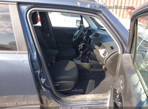 ZACNJCBB7MPM24842 2021 JEEP RENEGADE Синий Вид салона спереди