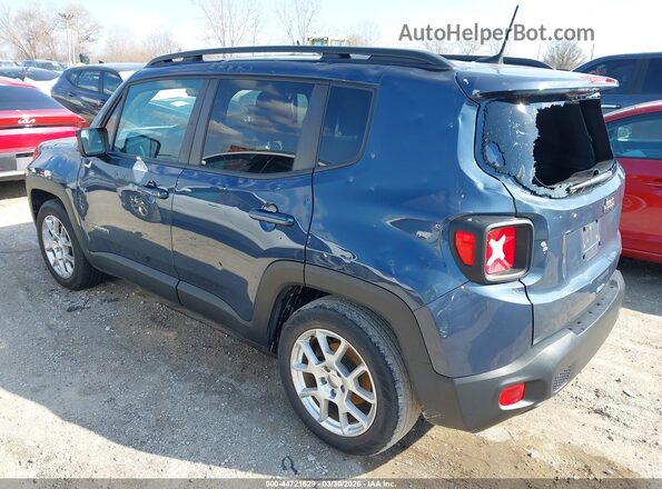 ZACNJCBB7MPM24842 2021 JEEP RENEGADE Синий Задняя левая четверть