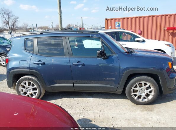 ZACNJCBB7MPM24842 2021 JEEP RENEGADE Синий Вид задней части салона