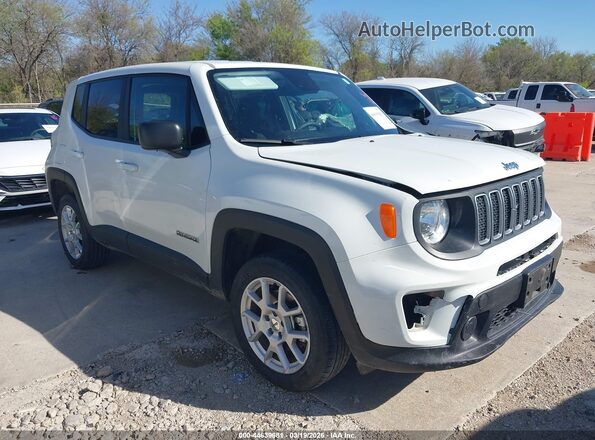 ZACNJDB15PPP67070 2023 JEEP RENEGADE White Front right