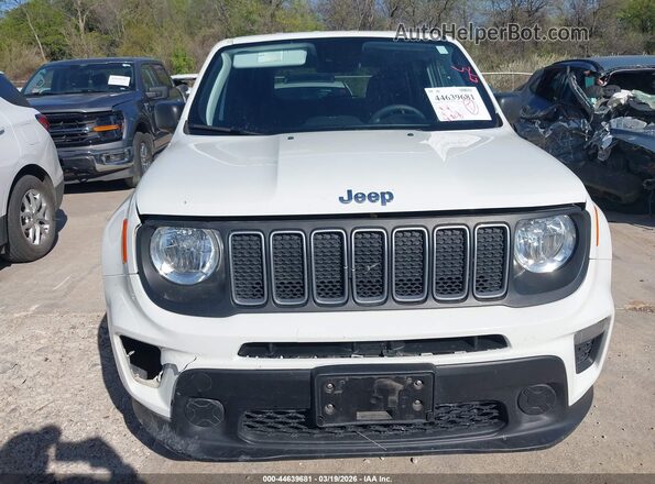 ZACNJDB15PPP67070 2023 JEEP RENEGADE White Instrument cluster view