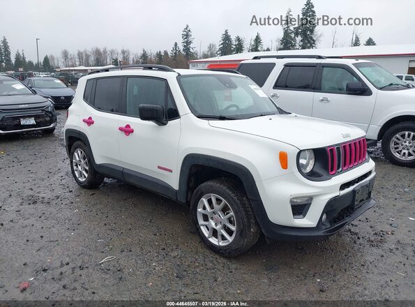 ZACNJDB17NPN62217 2022 JEEP RENEGADE White Delantero derecho