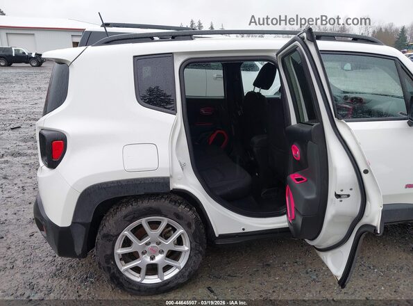 ZACNJDB17NPN62217 2022 JEEP RENEGADE White Vista de la etiqueta del VIN