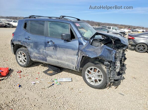 ZACNJDB1XPPP26076 2023 JEEP RENEGADE Blue Front right