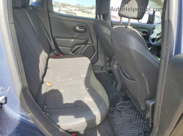 ZACNJDB1XPPP26076 2023 JEEP RENEGADE Blue Rear interior view