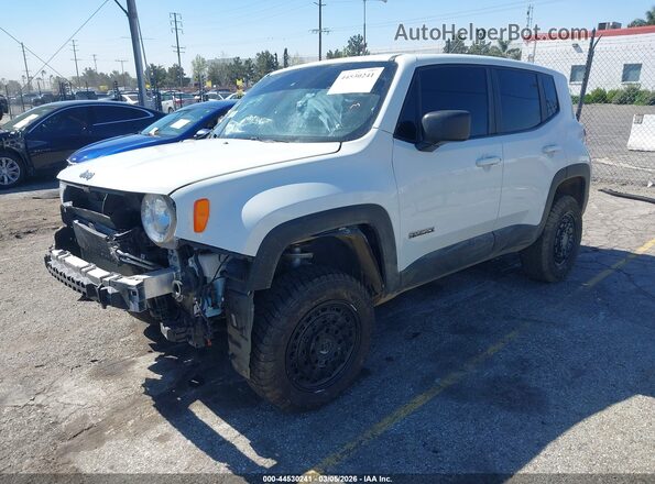 ZACNJDB1XPPP67193 2023 JEEP RENEGADE White Front left