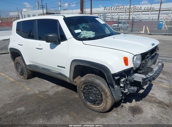 ZACNJDB1XPPP67193 2023 JEEP RENEGADE White Front right