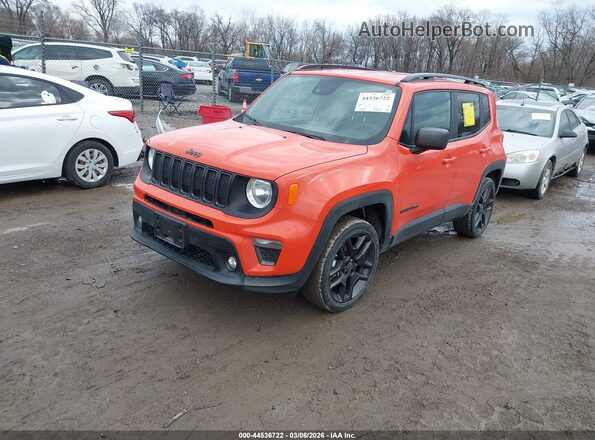 ZACNJDBB3MPM93968 2021 JEEP RENEGADE Orange Front left