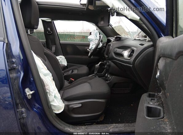 ZACNJDBB6MPM78221 2021 JEEP RENEGADE Blue წინა სალონის ხედი