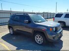 2021 Jeep Renegade Latitude 4x4 Gray vin: ZACNJDBBXMPN25671